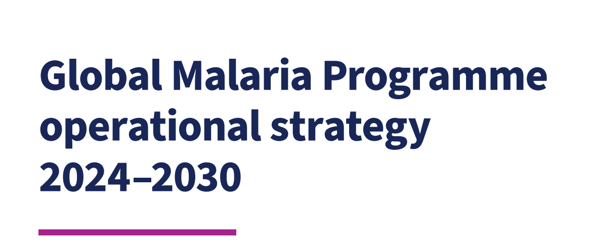 WHO Global Malaria Programme launches new operational strategy
