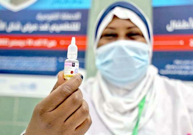 Egypt’s Health Ministry launches national campaign to vaccinate 16 million children against polio