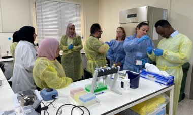 Training on influenza and SARS-CoV-2 genetic sequencing in Muscat, Oman