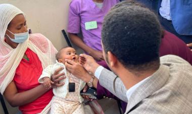 إثيوبيا: حملة التطعيم ضد الحصبة تستهدف أكثر من 15.5 مليون طفل في جميع أنحاء البلاد