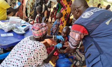 Reducing the risk of measles spread in South Sudan