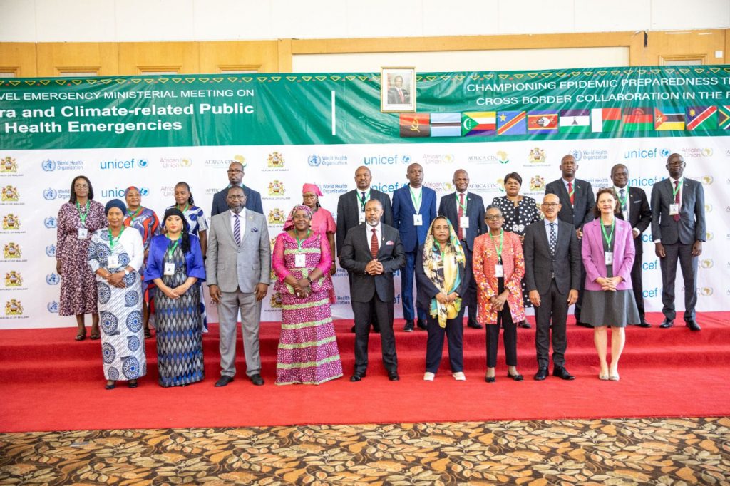 High-Level Emergency Ministerial Meeting on Cholera Epidemics and Climate-Related Public Health Emergencies