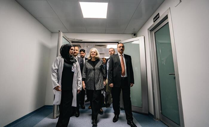 UNDP and USAID re-open Ninewa’s Medical Fluids Factory to strengthen Iraq's health system