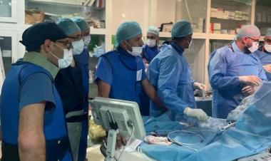 Successful implantation of aortic valve without surgery for the first time in Libya