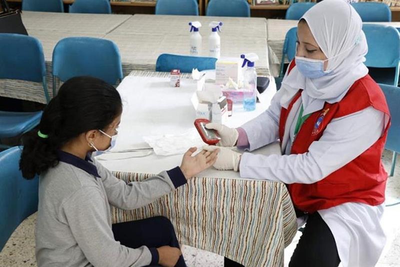 Egypt screened 4 mln primary school students for anemia, obesity & dwarfism