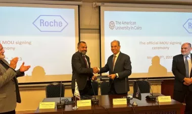 Roche signs MoU with AUC to support the development of the public healthcare sector in Egypt