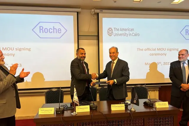 Roche signs MoU with AUC to support the development of the public healthcare sector in Egypt