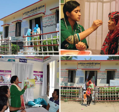 Bangladesh’s community clinic-based health system