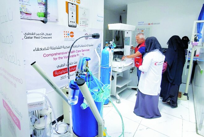 الهلال الأحمر: مشاريع لرعاية الأمومة والطفولة في اليمن