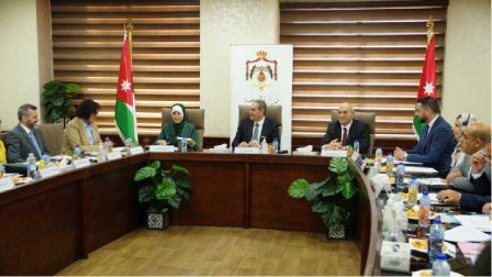 Jordan Health minister receives international cancer prevention delegation