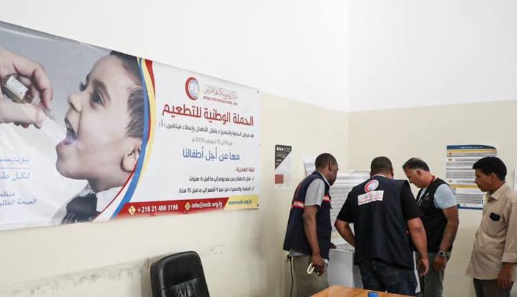 بدء حملة التطعيم ضد مرض الحصبة في ليبيا