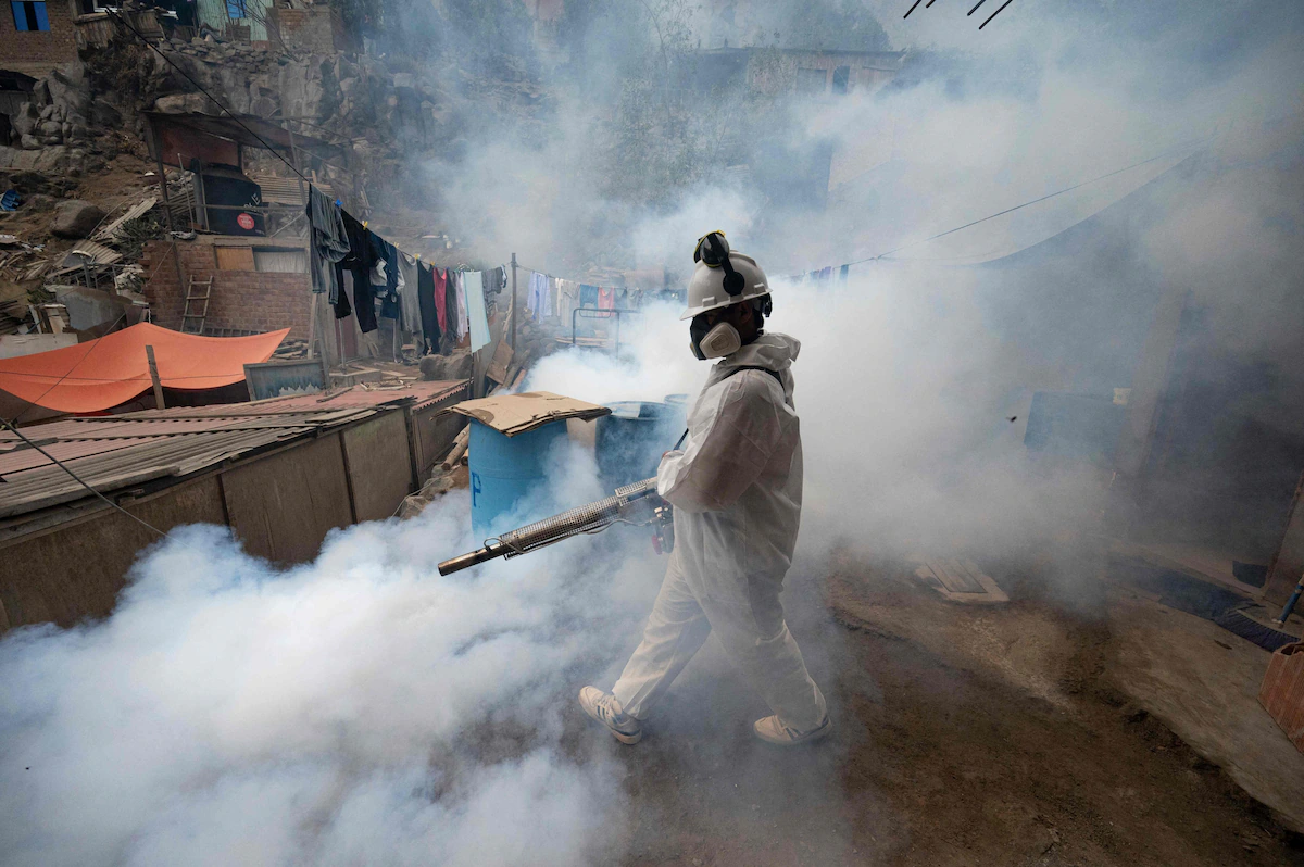 Peru battles record dengue outbreak, in a warning for a warming world