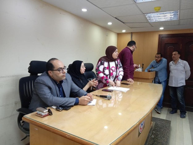 اجتماع بصحة الدقهلية لبحث وثائق الإشهاد على خلو مصر من مرض شلل الأطفال
