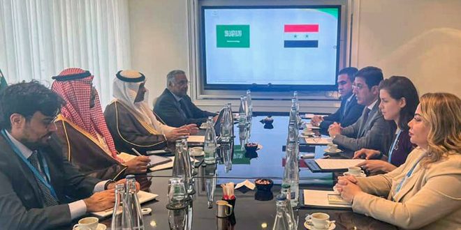 Al-Ghabbash , Saudi counterpart discuss means to enhance joint Arab health cooperation