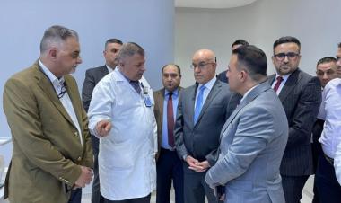 في مستشفى الأمل ببغداد .. وزير الصحة: نصب جهاز متطور للتشخيص المعقد لمرض السرطان