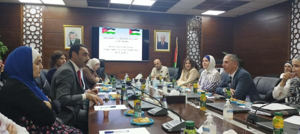 مهيدات يترأس وفدا في زيارة رسمية لوزارة الصحة الفلسطينية