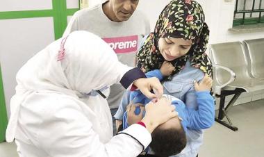 حملة محدودة للتطعيم ضد مرض شلل الأطفال بشمال سيناء