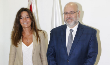 Abiad discusses with EU parliamentarian ways of supporting Lebanon's health system