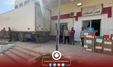 WHO delivers medical aid to health centre in Derna