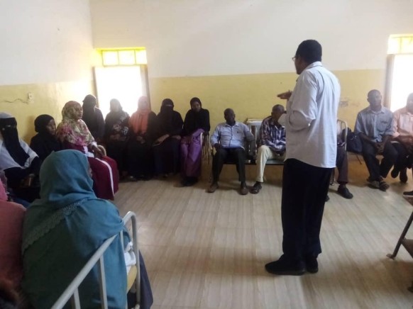 وزارة صحة سنار تدرب الأطباء والممرضين على البروتوكول العلاجي للكوليرا - السودان 