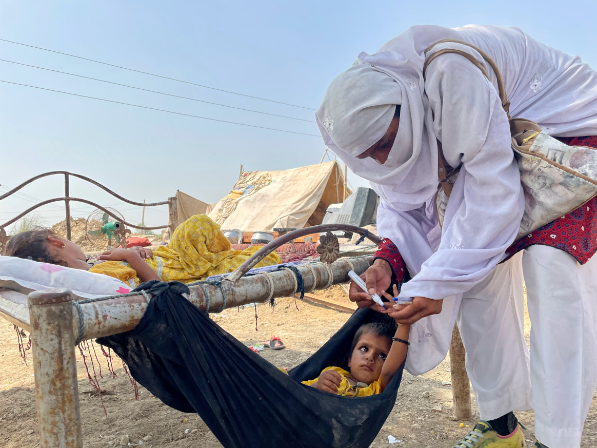 Pakistan’s fight to end polio amid the climate crisis