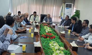 انعقاد اجتماع تنسيق بعدن لتقييم الإجراءات الصحية بالمنافذ - اليمن
