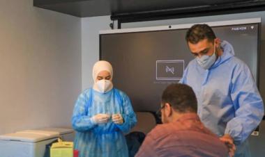 فريق التطعيمات المتنقل يقوم بزيارات خارجية - المركز الوطني لمكافحة الأمراض (ليبيا)