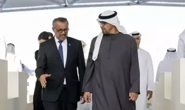 UAE President, WHO chief discuss health cooperation in Abu Dhabi