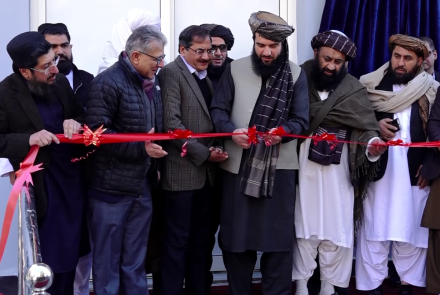 First Polio Diagnosis Laboratory Opened in Kabul -  Afghanistan