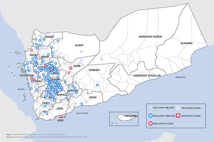 Polio outbreak in Yemen: situation update