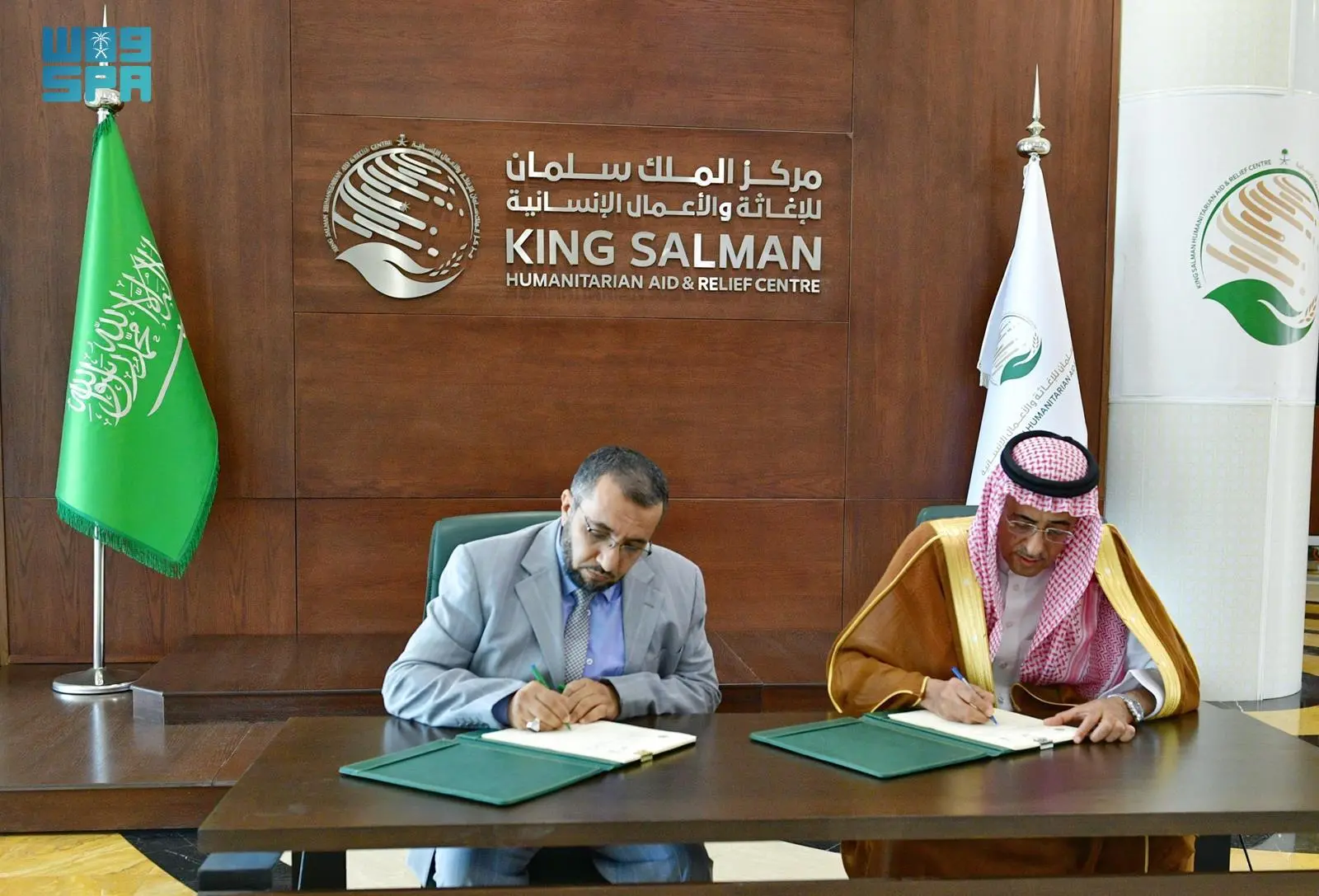 مركز الملك سلمان للإغاثة يوقع اتفاقية تعاون مشترك لتحصين الأطفال ضد مرض الحصبة في اليمن