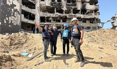 Six months of war leave Al-Shifa hospital in ruins, WHO mission reports