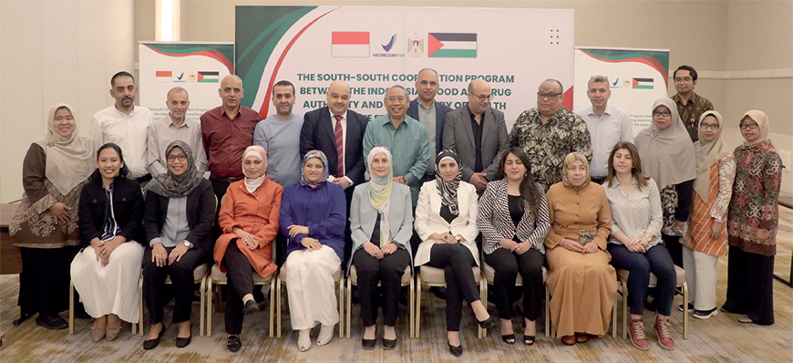 Indonesian FDA organises capacity building programme for Palestine in Amman