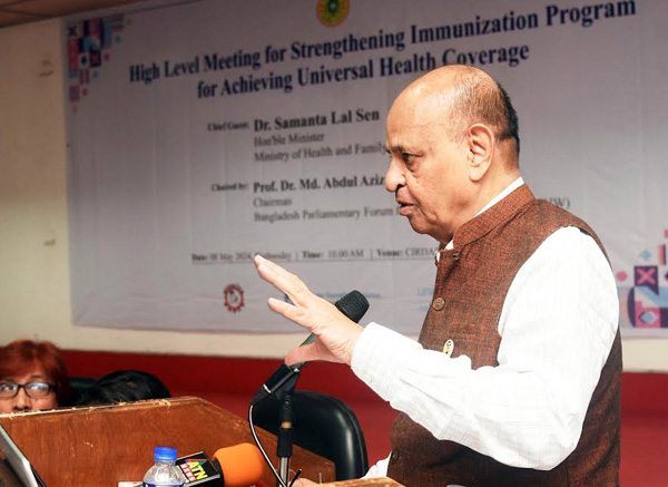 Bangladesh achieves impressive successes in vaccination: Samanta