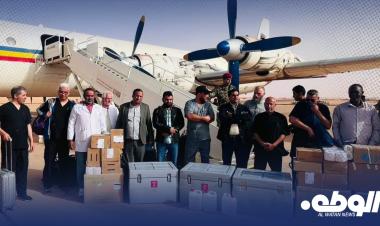 وزارة الصحة بالحكومة الليبية ترسل التطعيمات التعزيزية إلى مدينة الكفرة