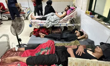مستشفيات غزة تكتظ بأعداد تفوق قدرتها من مصابي الحملة العسكرية الإسرائيلية