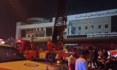 مصرع 9 أشخاص نتيجة حريق بمستشفى في إيران