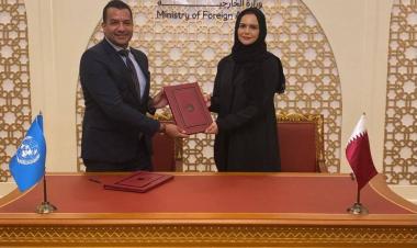 Qatar, UN sign pact on establishing UN Office for Coordination of Humanitarian Affairs