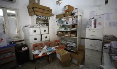 Palestine Red Crescent says all its medical points in Gaza City out of service