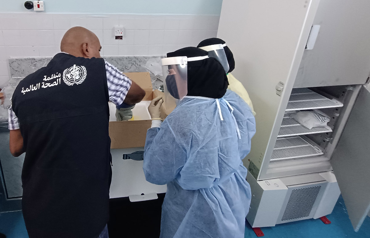 Yemen begins sharing seasonal influenza viruses with WHO Collaborating Centre in London