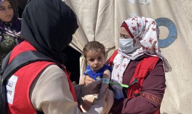 144,000 people benefit from QRCS's project for comprehensive nutrition in Syria