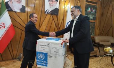 WHO facilitates procurement of 2.79m vaccine vial monitors for Iran