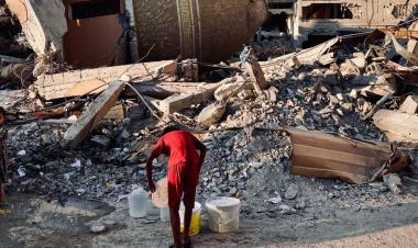 Gaza: Clean water crisis adds to new displacement misery, say aid teams