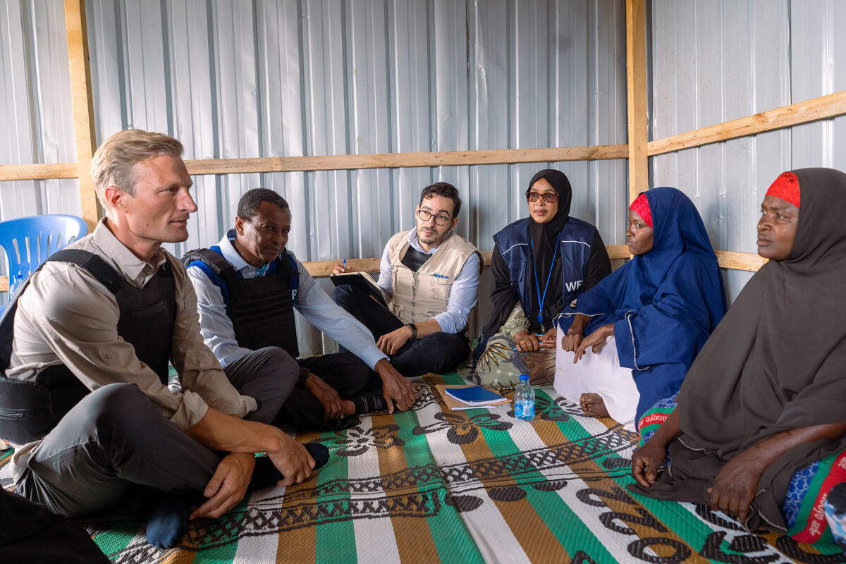 WFP Deputy Head visits communities on the frontlines of climate extremes in Somalia