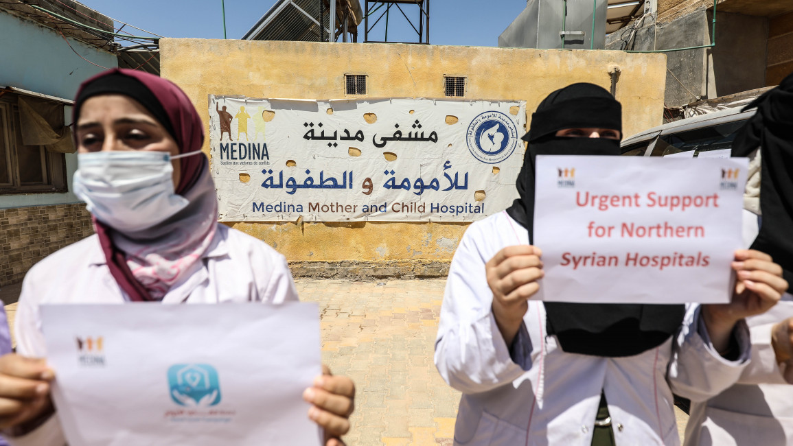 Hospitals in northwest Syria face major funding shortfalls, risking closure