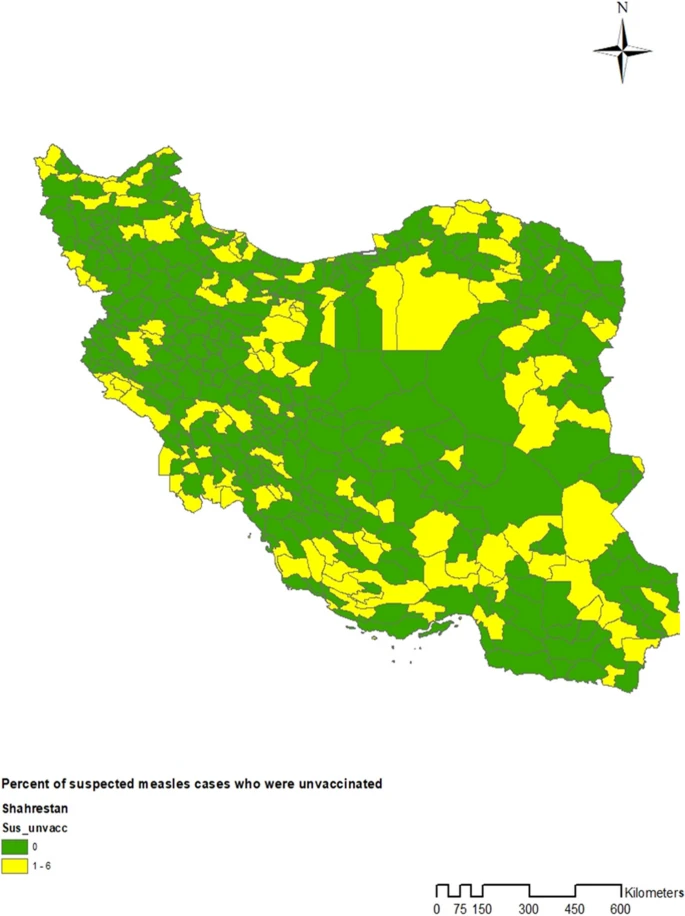 Assessing measles risk transmission in Iran: a utilization of the World Health Organization’s programmatic risk assessment tool,2022