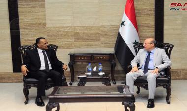 Syrian-Sudanese talks on boosting health cooperation