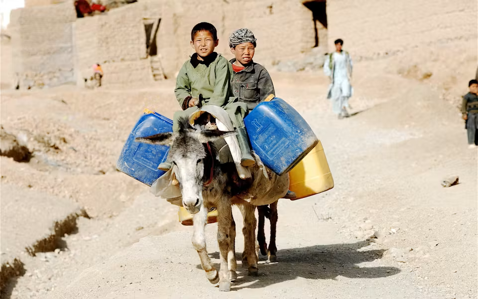 Disease and malnutrition stalk water-scarce Afghanistan