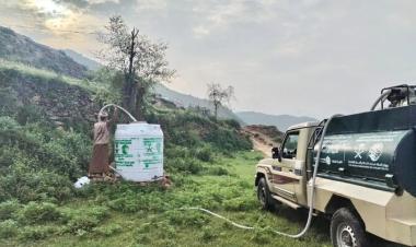 KSrelief continues water supply, healthcare project in Yemen