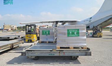 KSrelief sends fourth plane with aid to Lebanon